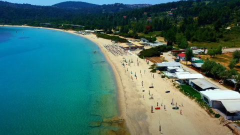 Paliouri beach, Halkidiki
