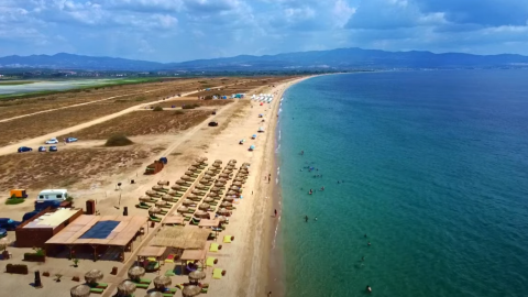 Agios Mamas beach, Chalkidiki