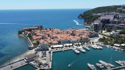 Budva from above