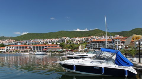 Sveti Vlas from the air