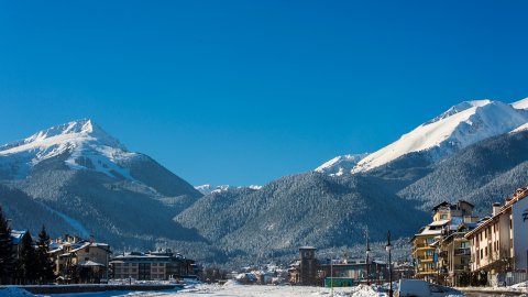 Bansko by drone