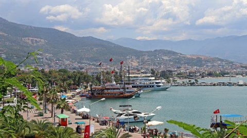 Alanya from the air